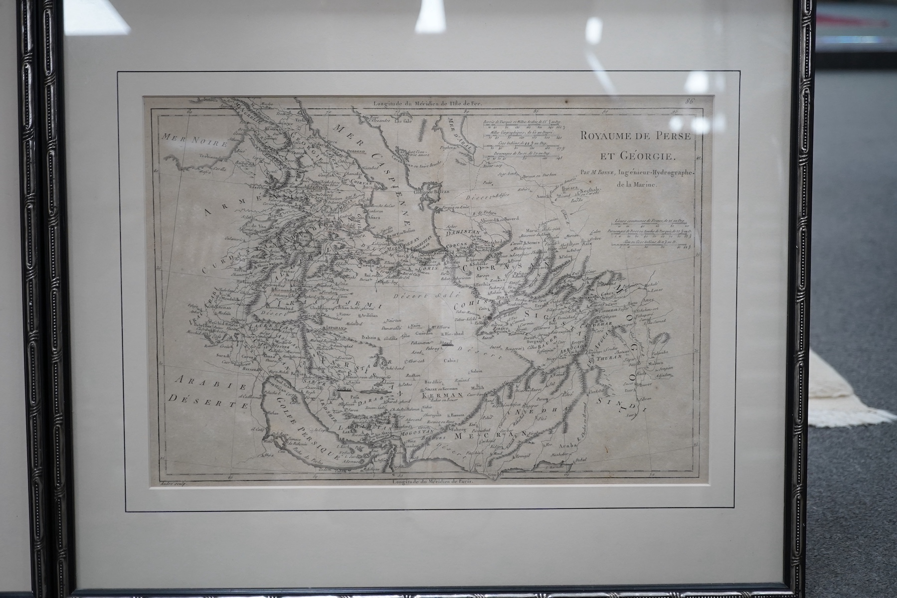 Two maps comprising ‘The Kingdoms of Persia & Georgia’ and ‘Asia Minor’, 24 x 35cm. Condition - fair